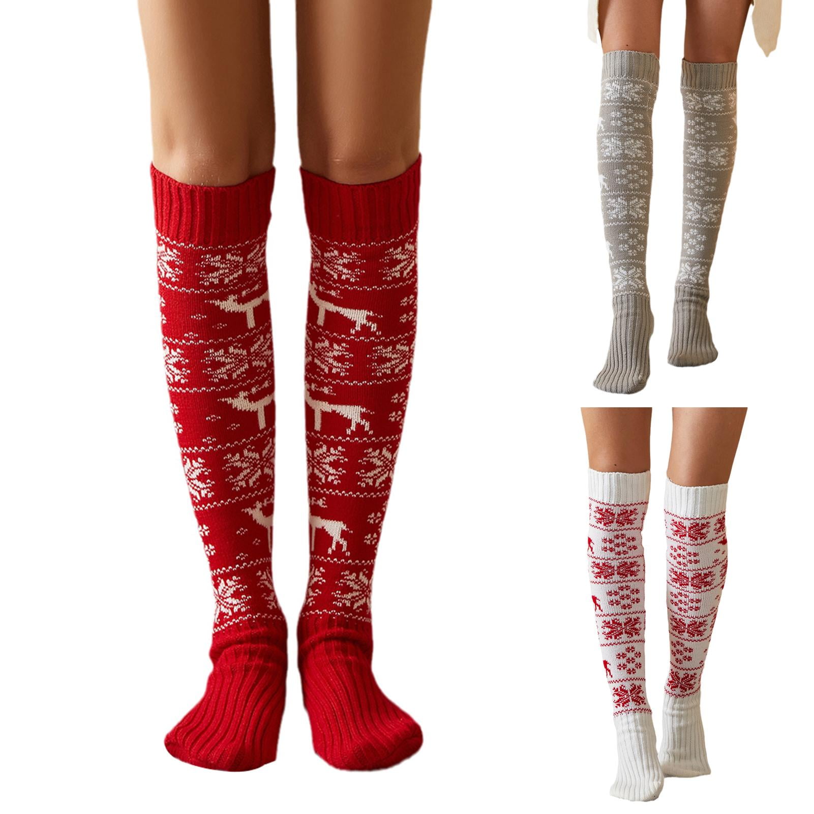 womens christmas boot socks