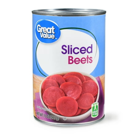 Great Value Sliced Beets, 15 oz