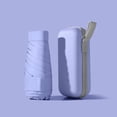 thumbnail image 1 of Paraguas plegable, sombrilla pequeña portátil, sombrilla de cápsula, sombrilla de doble uso para mujer, protección UV, sombrilla soleada, 1 of 5