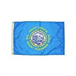Flagzone 3X5 Nylon South Dakota Flag Heading And Grommets 2402051