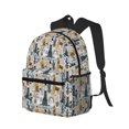 thumbnail image 2 of Vsdgher Llama and Cactus1 Print Unisex Large Capacity Bookbag Schoolbag Casual Daypack for High School/College/Teens/Travel/Work, 2 of 8