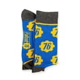 thumbnail image 2 of Fallout Collectibles | Blue & Yellow Crew Socks | BIOWORLD Fallout collection, 2 of 7