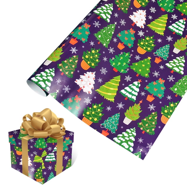 Classic Santa Themed Christmas Wrapping Paper Large Sheet for Home Holiday DIY Projects and Festive Presentation