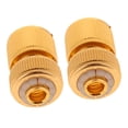 thumbnail image 1 of Adaptador De De Lavadora A De 2 Piezas De Enchufe De Latón Rápida Para De Jardín - 1/2 '' Cola Conector de grifo de manguera, 1 of 8