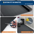 thumbnail image 5 of 7.5*25ft 2mm PVC Garage Floor Mat Roll, Non-Slip Diamond Plate Parking Mat with 33FT Tape for Cars, SUVs & Trucks, Black, 5 of 7