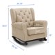 Delta Children Emma Nursery Rocking Chair, Ecru - Walmart.com