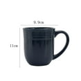 thumbnail image 2 of Mainstays Chiara Stoneware 16.5-oz Round Navy Mug, 2 of 4