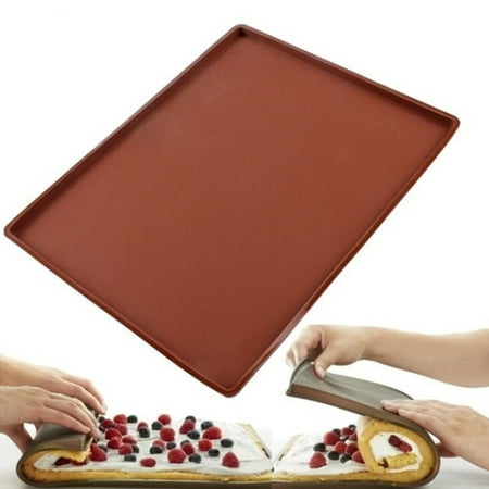 Non-stick Leakproof Silicone Mat for Cake Dough Making Oven