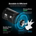 thumbnail image 2 of Extractor en línea VIVOSUN de 6" con control de velocidad 275 CFM 120V, 2 of 7