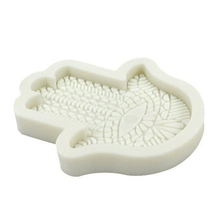 

3D Fatima Hand Shaped Silicone Mold 3D Fondant Mold DIY Cake Dessert Mould