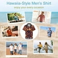 thumbnail image 6 of Cobra Kai Men's Hawaiian Shirt Short Sleeve Casual Summer Beach Aloha Shirt Button Down Hawaii Shirts, 6 of 7