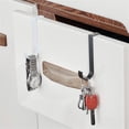thumbnail image 4 of Wosthever Gancho trasero para puerta, armario de cocina, sala de estar, llaves colgantes, colgador de ropa, toallas de baño, organizador, Type4 NO4, 4 of 6