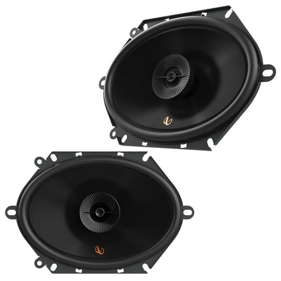 Infinity Primus 683F Primus Series 6"x 8" 2-Way Custom-Fit Multi-Element Speakers, Pair