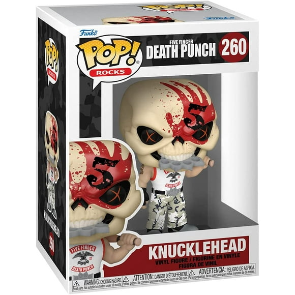 Pop Rocks Five Finger Death Punch 3.75 Inch Action Figure - Knucklehead #260