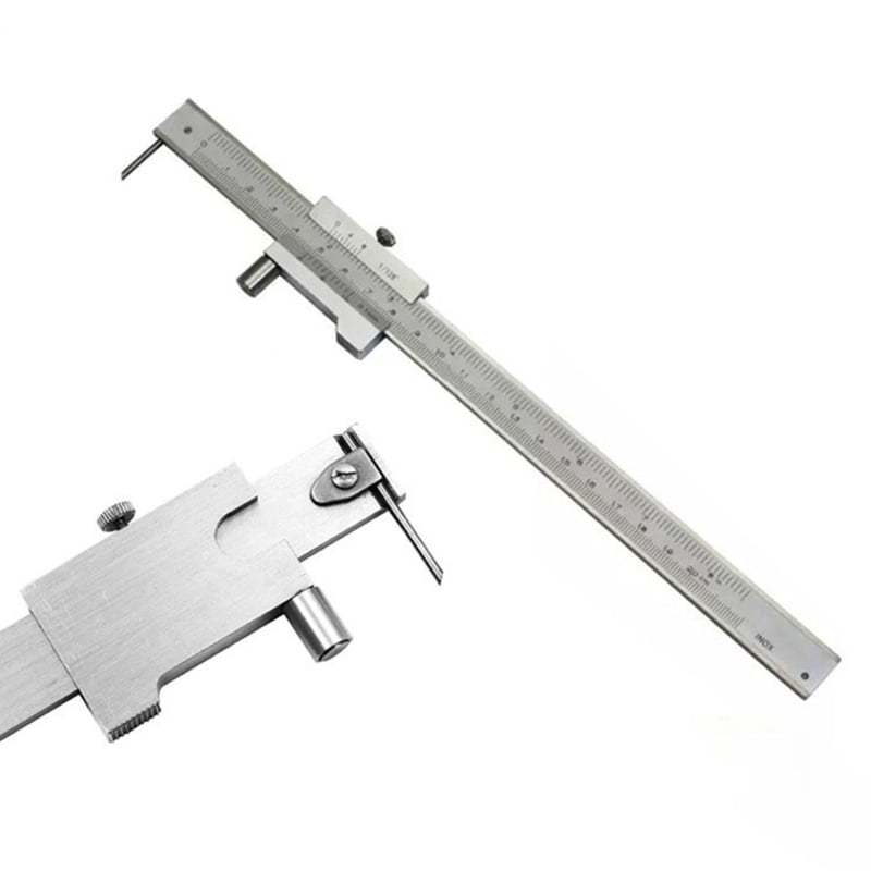 5 Types Vernier Caliper Parallel Marking Gauge Stainless Steel for Measurement