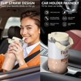 thumbnail image 5 of 30 Oz Tumbler Horse Text Tumbler with Lid and Straw, Birthday Gift Cup for Friend Women Men Coffee Travel Mug Thanksgiving Day Halloween Christmas Gift Water Bottle, 5 of 7
