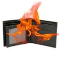thumbnail image 5 of Sonducket Fire Trick Wallet Flame Props Bar Street Stage monedero decoración rendimiento bromas dinero billetera bolsa de almacenamiento favores Type3 NO3, 5 of 5