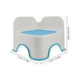 thumbnail image 2 of HLONKKids Step Stool Toddler Step Up Stool For Kitchen Bathroom Safety Bottom As Potty Training Stool Slip-Resistant Step Stool For -Blue, 2 of 8
