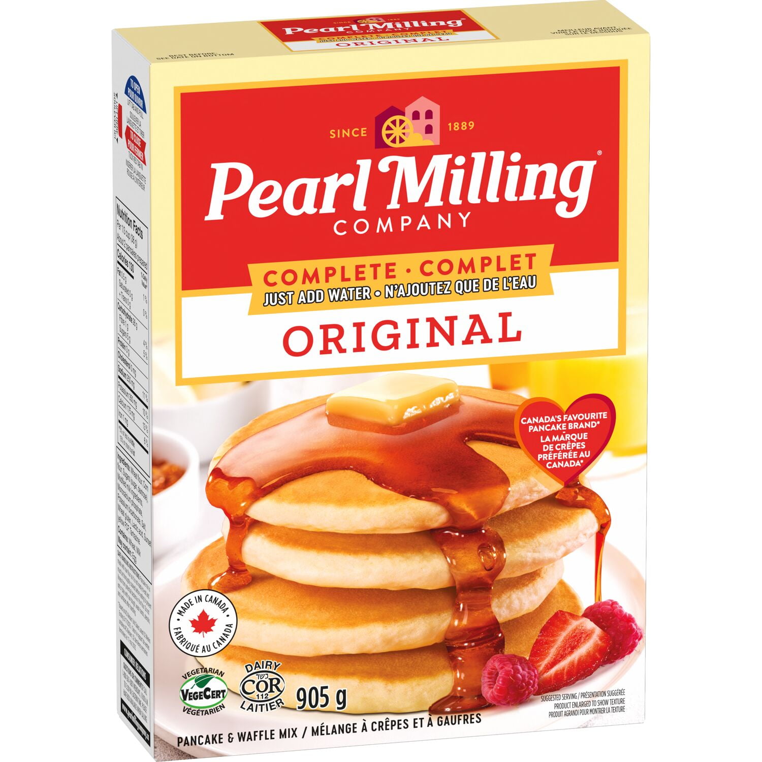 Pearl Milling Company Complet Original Mélange à crêpes et à gaufres 905 g.