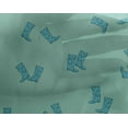thumbnail image 4 of oneOone Georgette Viscose Fabric Boots Fashion Print Fabric by The Yard 42 Inch Wide, 4 of 4