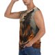 thumbnail image 3 of Fotbe Jungle Meditating Lion Men's Camiseta sin Mangas Estampada para Hombres, Playera Casual para Gimnasio, Entrenamiento, Playa-Medium, 3 of 7