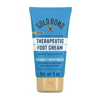 Gold Bond Foot Cream Therapeutic 4 oz (Pack of 2)