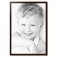 thumbnail image 2 of ArtToFrames 26" x 38" Walnut Picture Frame, 26x38 inch Brown Wood Poster Frame (WOM-4106), 2 of 8