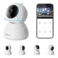thumbnail image 3 of Cámara de Seguridad WiFi Steren  CCTV-219 más memoria 128GB, 3 of 8