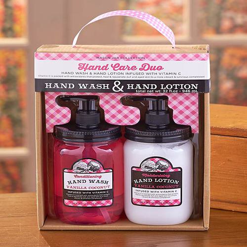 Mason Jar Soap and Lotion SetsCCN