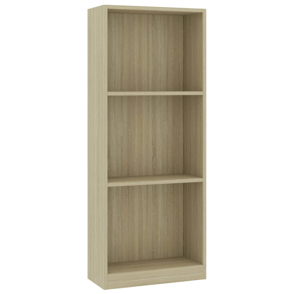 Lowestbest 3-Tier Book Cabinet, Free Standing Display Bookshelf Side Corner Storage Cabinet, Nature Lowestbest 3-Tier Book Cabinet, Free Standing Display Bookshelf Side Corner Storage Cabinet, Nature
