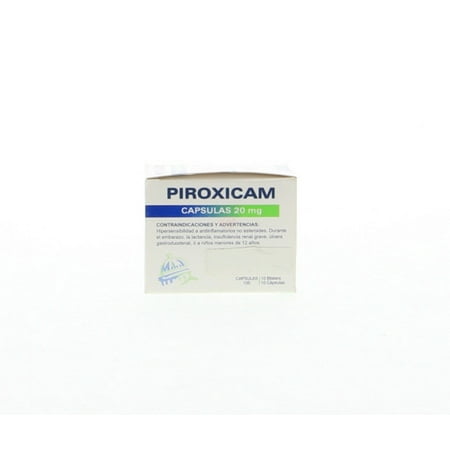 Piroxican Anti-inflammatory - Anti-inflamatorio 100 Tabs (Pack of 6)