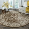 thumbnail image 2 of SAFAVIEH Vintage Hamadan Pema Oriental Area Rug, Taupe, 10' x 10' Round, 2 of 8