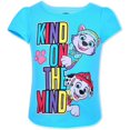 thumbnail image 3 of Nickelodeon Girl's 4 Pack Paw Patrol Short Sleeve Tee Shirt Set, Pink/Grey/Blue, 3T, 3 of 9
