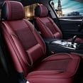 thumbnail image 2 of Maidao Car Seat Covers Full Set for BYD for E6 2009-Present 5 Seats Water Resistant Front Rear Cushion Protector Red, 2 of 6