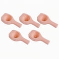 thumbnail image 2 of 5pc Handheld Steamed Bun Maker with Ergonomic Handle DIY Pleated Baozi Mould for Breakfast Baking(Pink), 2 of 6