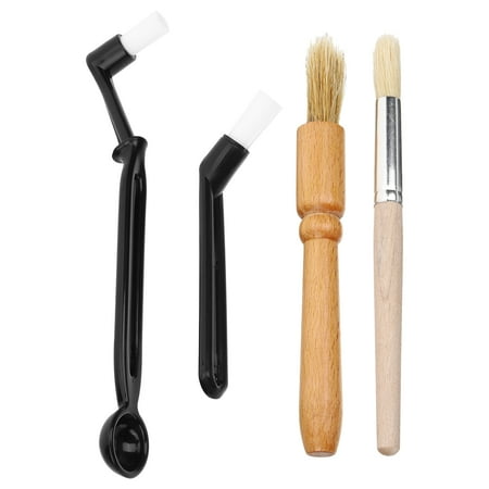 

1 Set of Coffee Grinder Brush Handle Wiping Brush Coffee Powder Clean Brush Coffee Brush