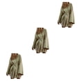 thumbnail image 1 of Qarigey Algodón Lino Mujer Vestido de noche Manga larga Lindo Niñas Damas Pijamas Ropa de dormir Lencería Ropa de dormir Verde M Type1 NO1, 1 of 6