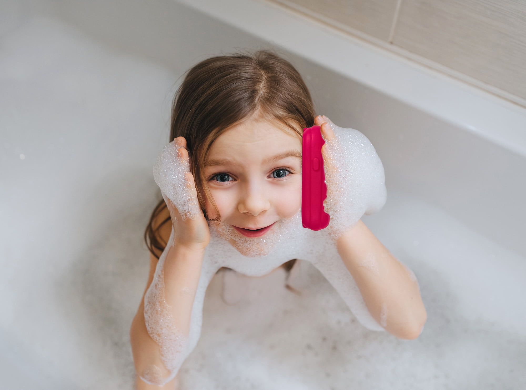 (2 pack) Disney Minnie Light up Bath Squirter Cell Phone Toddler