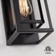 thumbnail image 5 of Aplique de Pared Exterior mirrea 14" Negro Mate Impermeable Pack 2, 5 of 8