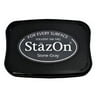 StazOn Solvent Ink Pad-Stone Gray