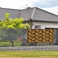 thumbnail image 3 of Lsque Brown Blue Plaid Sunflower Pattern Party Banner, Festive Banner , Holiday Celebrations and Events for Carnival Birthday Party Festival Decorations-Small, 3 of 8