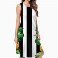 thumbnail image 2 of Yellow And Green Banana Dress Elegant Party Dresses Evening Dresses Women Dress Sleeveless Dress Ladies Dresses, 2 of 4
