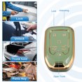 thumbnail image 2 of Unique Bargains funda de silicona para llave inteligente para Chevrolet Silverado 3500 HD 2015-2021 Protector sin llave verde, 2 of 6