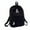Black, variant on Corduroy Backpack for School and College - Ergonomic Shoulder Bag with Padded Straps, Fits Laptop and A4 Documents, Versatile Tassel Accent for Daily Use