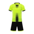 thumbnail image 2 of NAISIBABY Boys Sports Sets, Performance T-Shirt Basketball Shorts Quick Drying Athletic Outfits 2-Piece Green 10T, 2 of 4