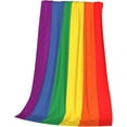 thumbnail image 3 of Pride Blanket Rainbow Flannel Fleece Blankets and Throws for Women Men Bed Sofa All Season Use 60"x50", 3 of 5