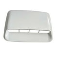 thumbnail image 1 of relayinert Car Hood Scoop Vent Cover Premium Automobile Modification Durable Sturdy Accessory Enhances Engine Cooling Rain Hail White 40x28cm, 1 of 6