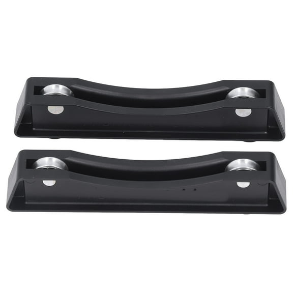 2 soportes de carrete de filamento para impresora 3D con fijación ajustable para materiales de impresión PLA y ABS.