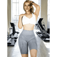 thumbnail image 4 of Short para Mujer con Bolsas Deportivo o Casual Unitalla Stretch Push Up Biker, Running, Gym y Entrenamiento Shores, 4 of 5