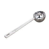 Coffee Gator 2-Tablespoon Measuring Spoon - Exact 30ml Stainless Steel Scoop for Coffee Grounds, Protein Powder & Baking | TOPRenddon Commercial-Grade Kitchen Tool with Long Handle